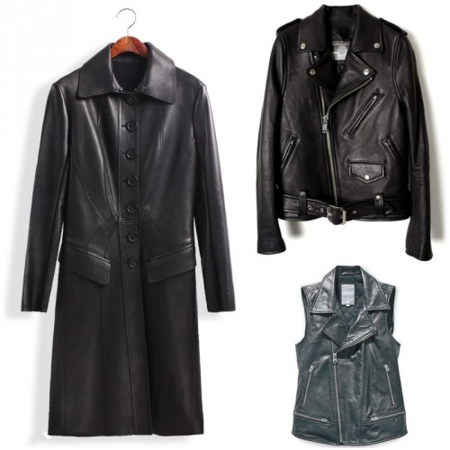 猄皮/皮革褸/人造皮褸